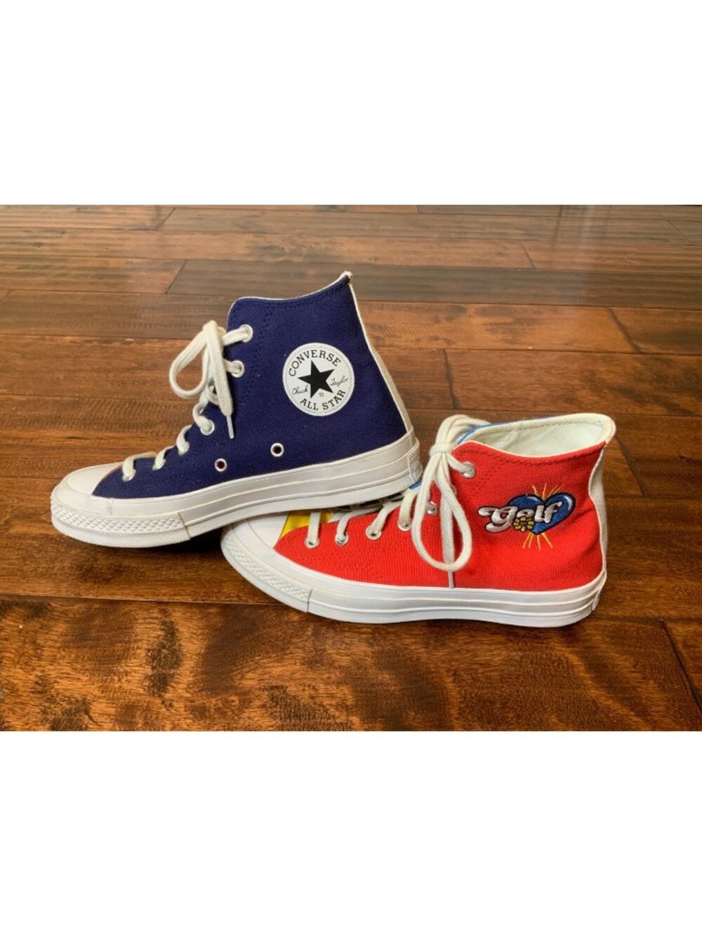 Converse X Golf Wang Chuck Taylors 70 Tri-Panel Sneaker, Size 8